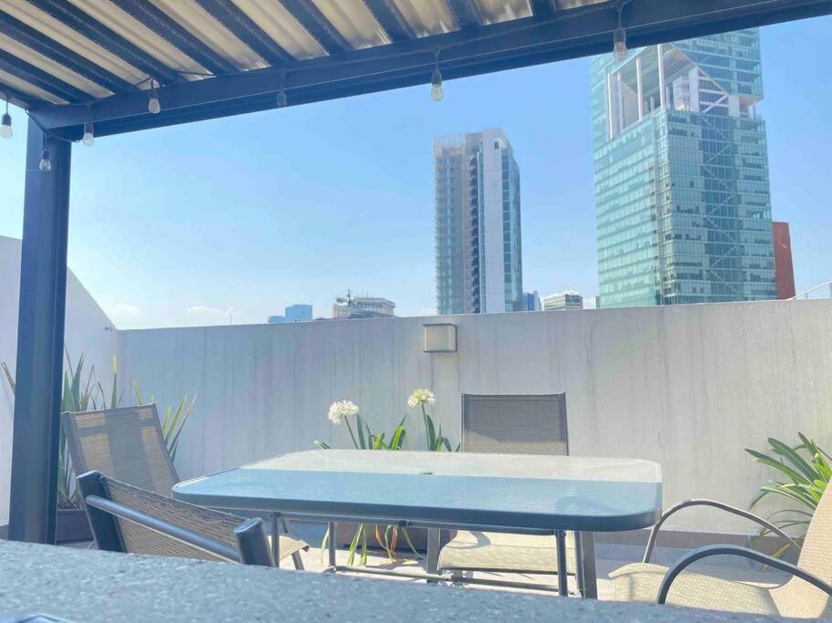 Downtown Depto Con Terraza Privada Apartment Mexico City Exterior photo